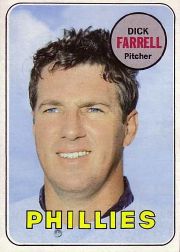 1969 Topps Baseball Cards      531     Dick Farrell